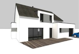 Maison traditionnelle à Surzur